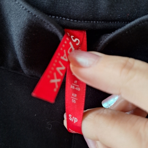 Spanx Perfect Pant Pull On Ponte Black Womens size S - Picture 2 of 8